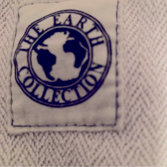 The Earth Collection, V-Neck Cotton Knee Length Dress - Picture 8 of 8